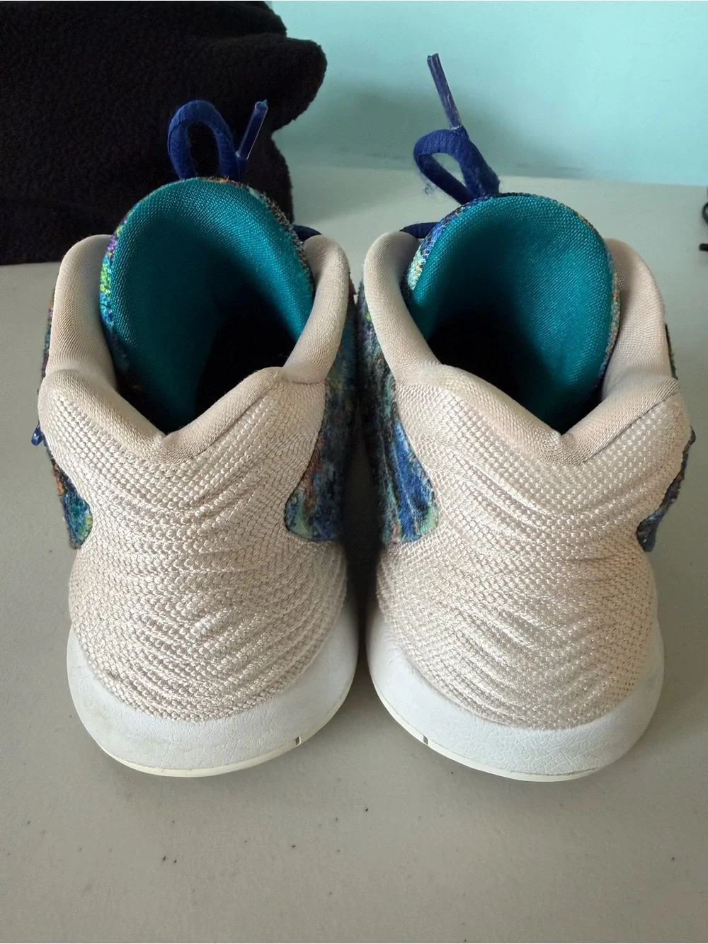 Nike KD 14 Basketball Shoes | Multi-Color Knit | Men's US 8.5 Kevin Durant